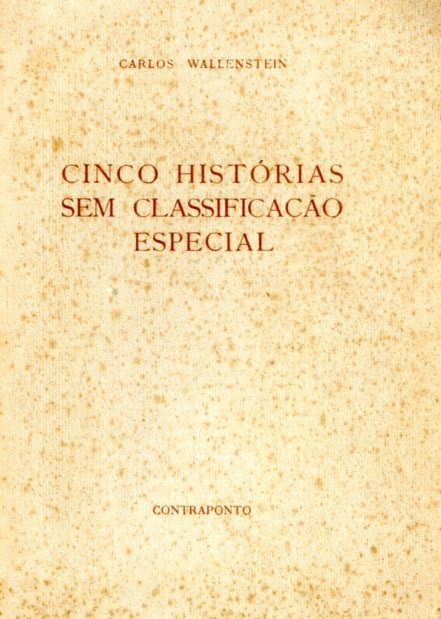 Capa de Cinco Histórias sem Classificação Especial